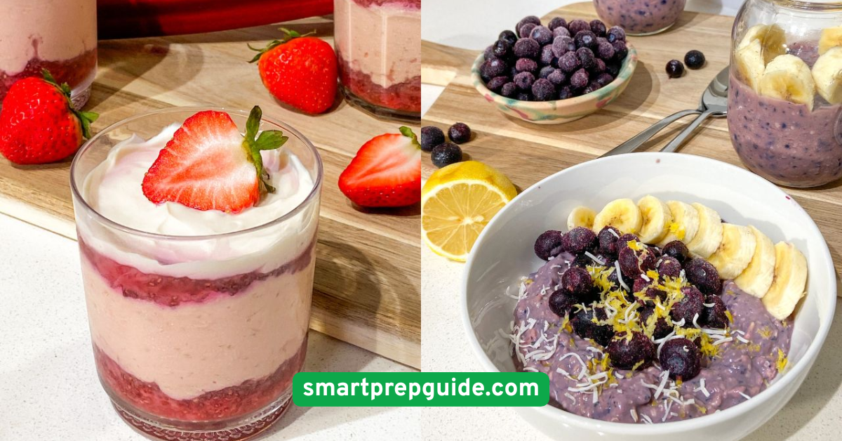 Overnight Oats with Berries