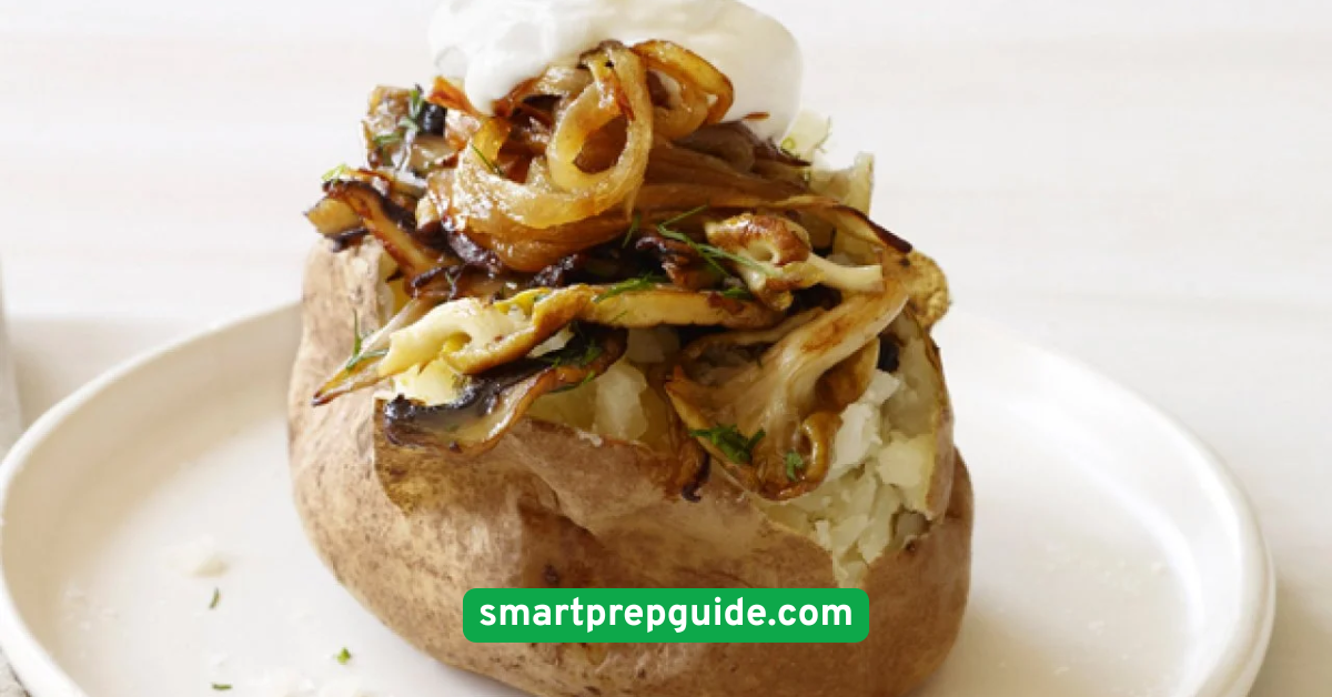 Baked Potatoes with Toppings