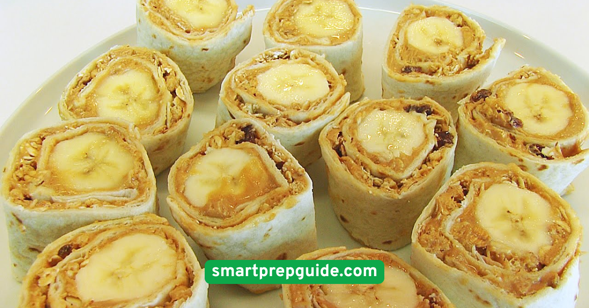 Banana Peanut Butter Wraps