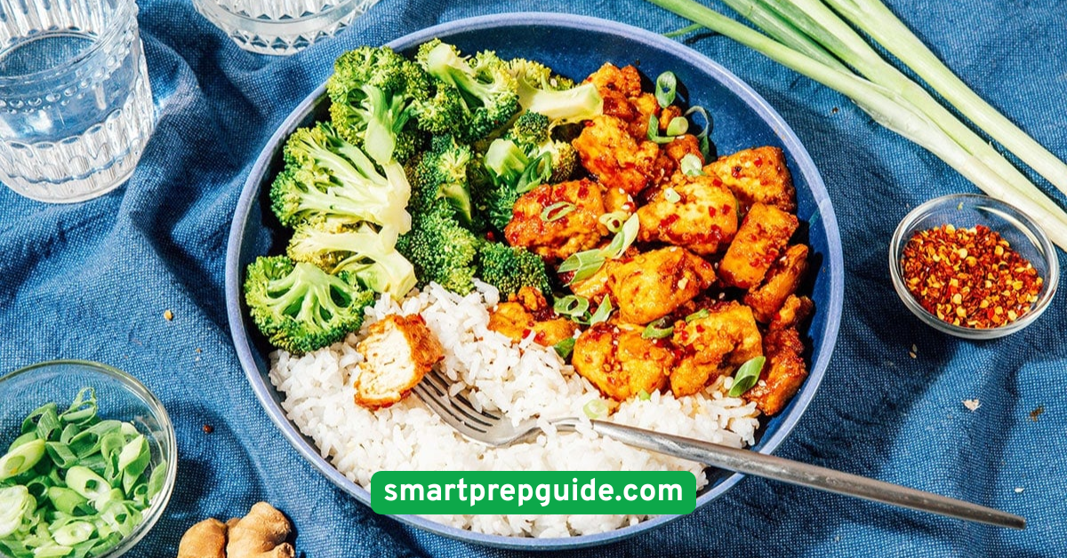 Teriyaki Tofu Meal Prep Bowls