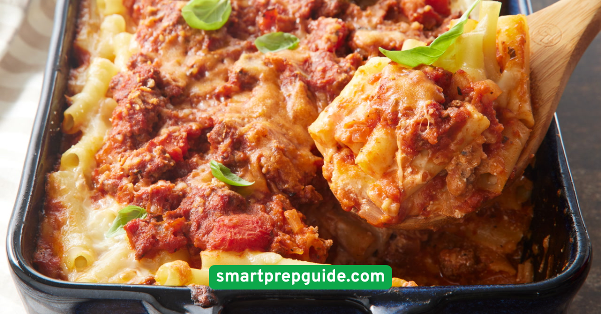 Baked Ziti with Veggies