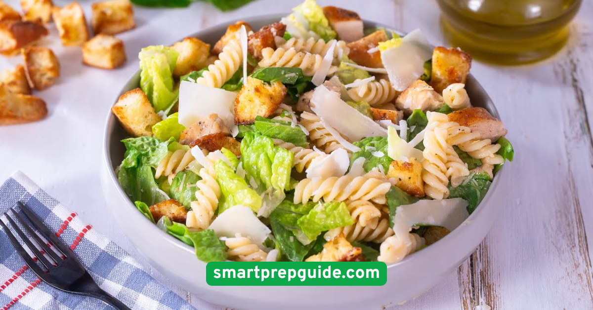 Chicken Caesar Pasta Salad