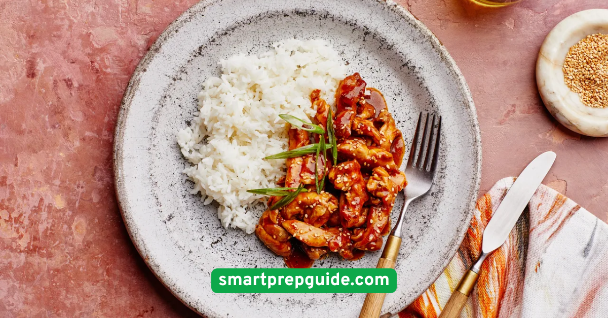 Teriyaki Chicken and Rice