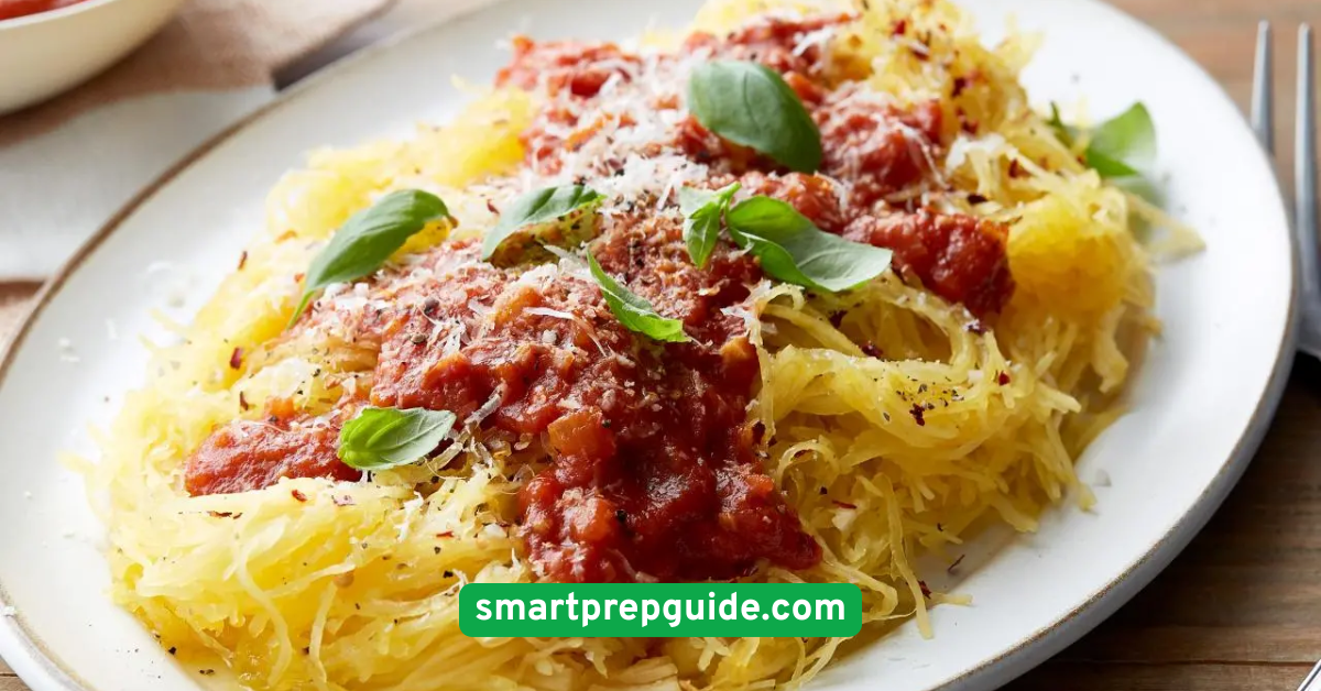 Spaghetti Squash with Marinara