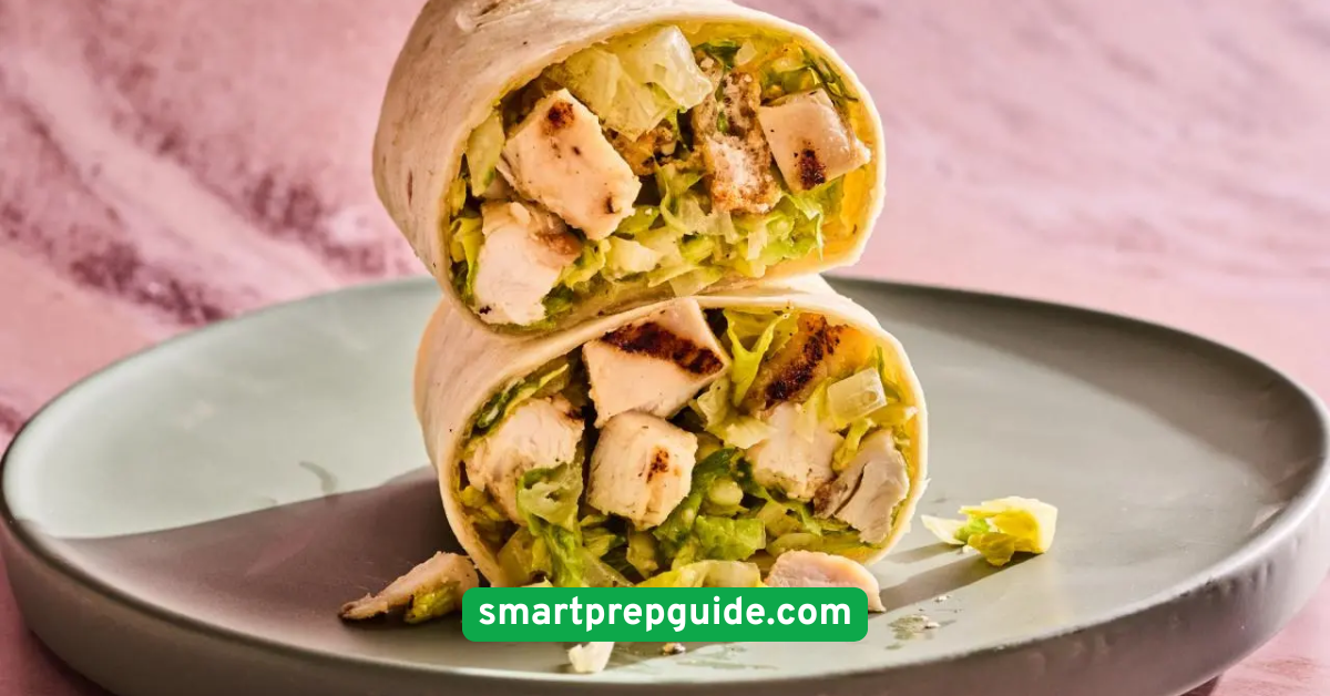 Grilled Chicken Caesar Wraps