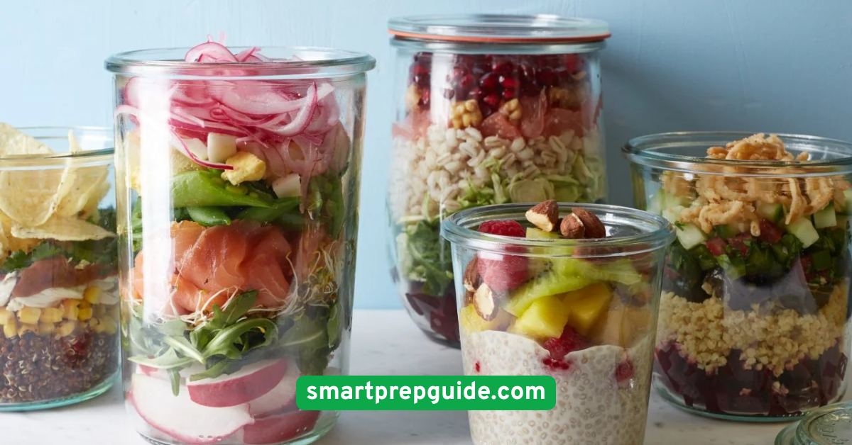 Mason Jar Salads for the Week
