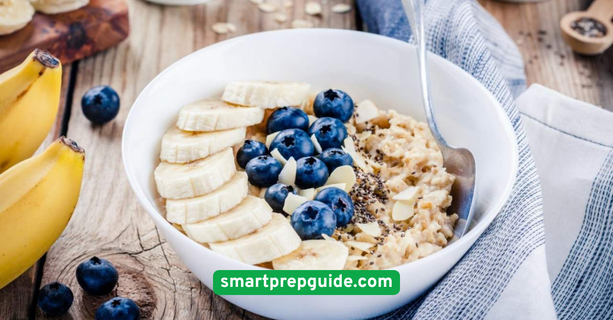 Overnight Oats with Fruit and Chia Seeds