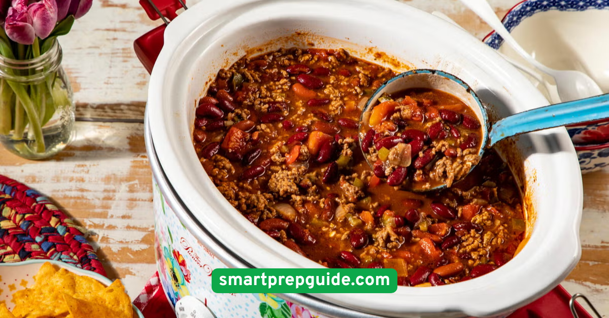 Slow Cooker Chili