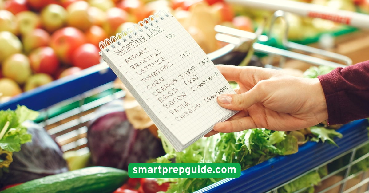 Stick to a Grocery List
