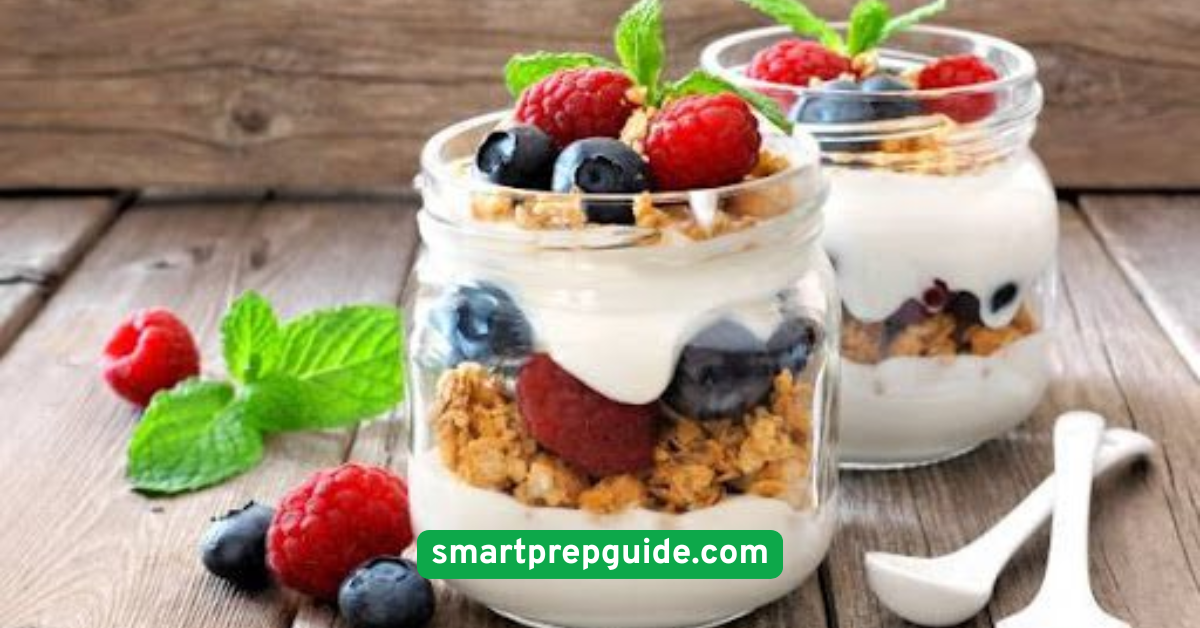 Greek Yogurt Parfait Jars