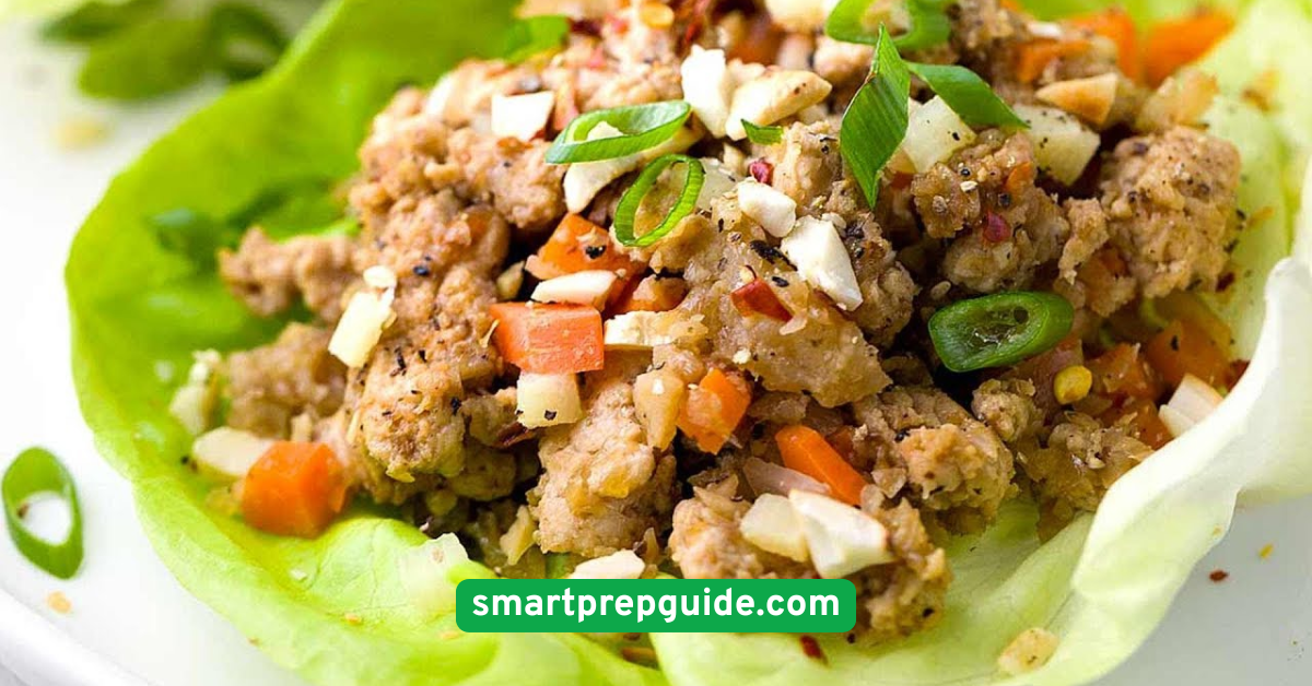 Ground Turkey Lettuce Wraps