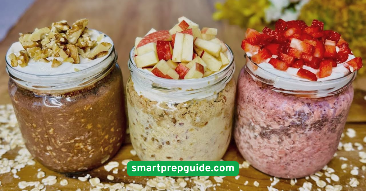Oats and Chia Overnight Jars