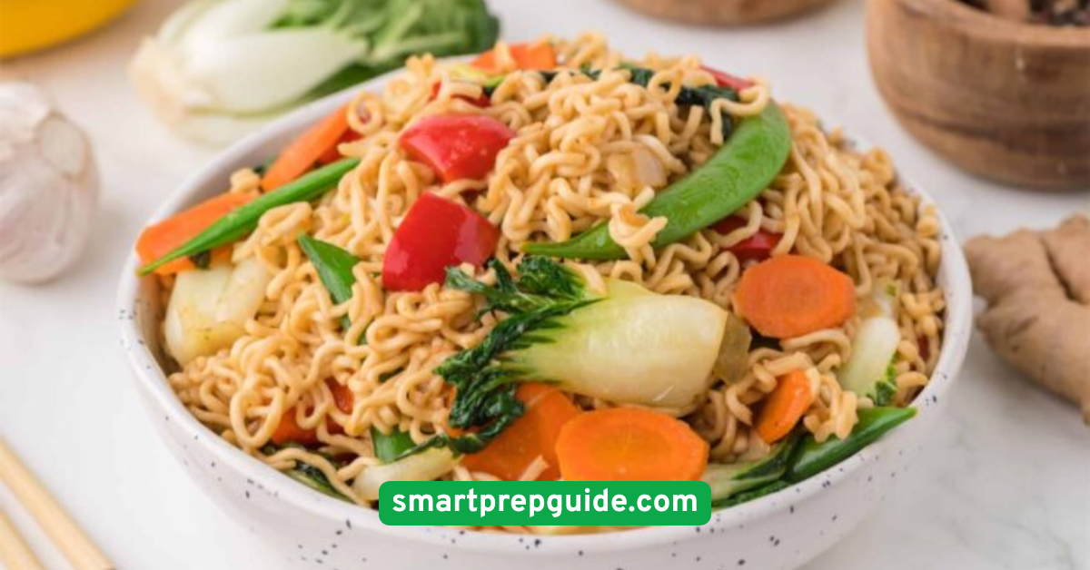Stir-Fried Ramen with Vegetables