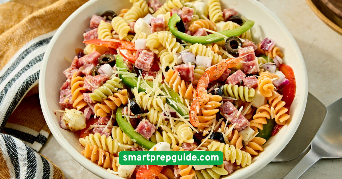 Pasta Salad with Leftover Veggies