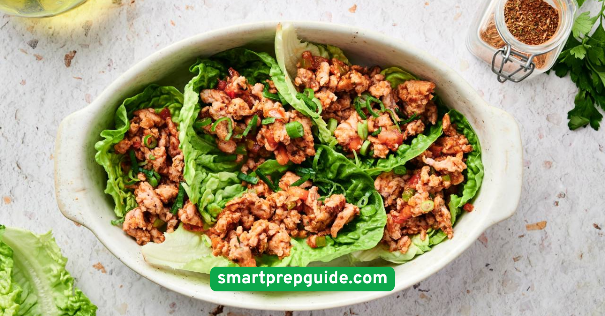 Turkey Taco Lettuce Wraps