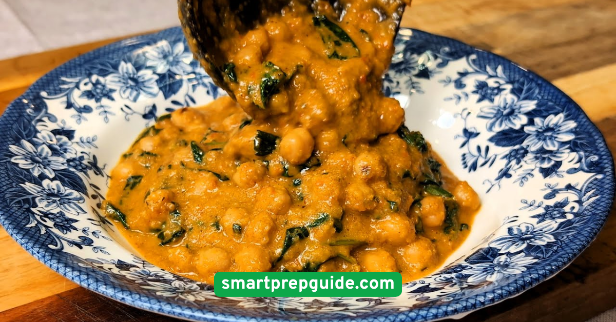 Chickpea and Spinach Curry
