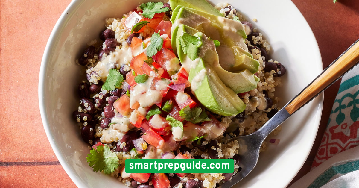 Quinoa and Black Bean Burrito Bowls