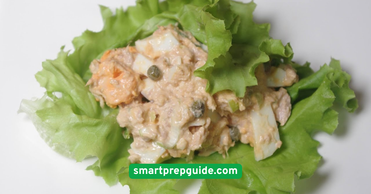 Tuna Salad Lettuce Wraps